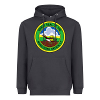 Smoke great seal of the muscogee nation Heavyweight Hoodie - linhVisuals