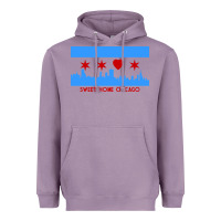 Lavender sweet home chicago Heavyweight Hoodie - linhVisuals