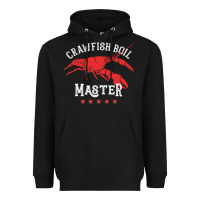 Black 5 stars crawfish boil master big red lobster Heavyweight Hoodie - linhVisuals
