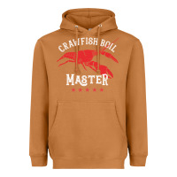 Meerkat 5 stars crawfish boil master big red lobster Heavyweight Hoodie - linhVisuals