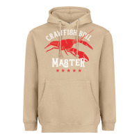 Mushroom 5 stars crawfish boil master big red lobster Heavyweight Hoodie - linhVisuals