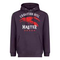 Plum 5 stars crawfish boil master big red lobster Heavyweight Hoodie - linhVisuals