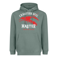 Sage 5 stars crawfish boil master big red lobster Heavyweight Hoodie - linhVisuals