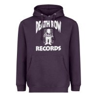 Plum #death row record Heavyweight Hoodie - linhVisuals