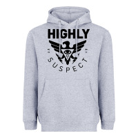 Heather Grey highly suspect 2022 Heavyweight Hoodie - linhVisuals