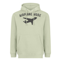 Matcha airplane mode funny traveling design with flying plane Heavyweight Hoodie - linhVisuals