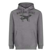 Storm airplane mode funny traveling design with flying plane Heavyweight Hoodie - linhVisuals