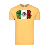 Vintage Mustard Mexican Flag Cactus Sunflower Vintage Tee - Jasminsmagicworld