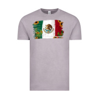 Vintage Zinc Mexican Flag Cactus Sunflower Vintage Tee - Jasminsmagicworld