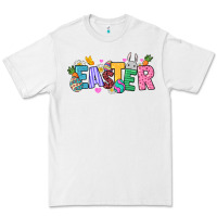 White Western Easter day Premium Tee - HowdyJamesFarm