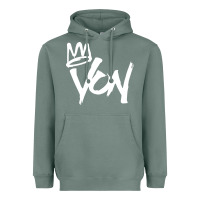 Sage KING VON MERCH Heavyweight Hoodie - linhVisuals