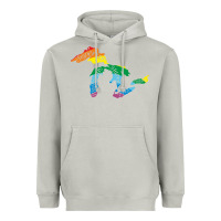 Moon Dust all michigan great lakes rainbow colors Heavyweight Hoodie - linhVisuals