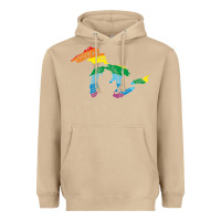 Mushroom all michigan great lakes rainbow colors Heavyweight Hoodie - linhVisuals