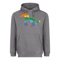 Storm all michigan great lakes rainbow colors Heavyweight Hoodie - linhVisuals