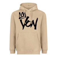Mushroom KING VON Heavyweight Hoodie - linhVisuals
