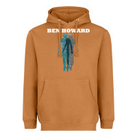 Meerkat Ben Howard Heavyweight Hoodie - linhVisuals