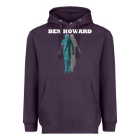 Plum Ben Howard Heavyweight Hoodie - linhVisuals