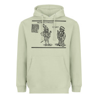 Matcha doctor faustus vintage illustration design Heavyweight Hoodie - linhVisuals