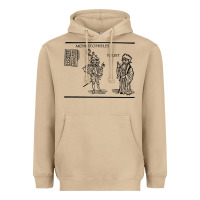 Mushroom doctor faustus vintage illustration design Heavyweight Hoodie - linhVisuals