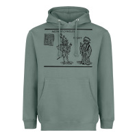 Doctor Faustus Vintage Illustration Design Heavyweight Hoodie | Teevron