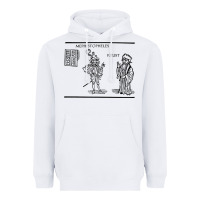 White doctor faustus vintage illustration design Heavyweight Hoodie - linhVisuals