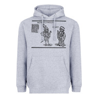 Heather Grey doctor faustus vintage illustration design Heavyweight Hoodie - linhVisuals