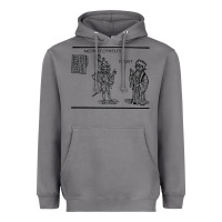 Storm doctor faustus vintage illustration design Heavyweight Hoodie - linhVisuals