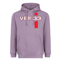Lavender ver 33 formula Heavyweight Hoodie - linhVisuals