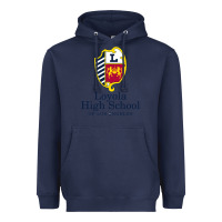 Navy loyola high school los angeles Heavyweight Hoodie - linhVisuals
