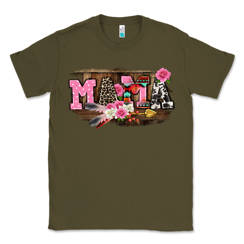 Mother's Day Mama Classic Tee by CowGirlArtShop | Teevron