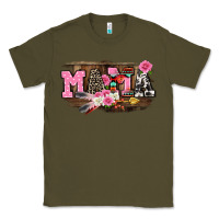 Army Green Mother's Day mama Classic Tee - CowGirlArtShop