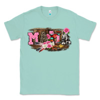 Seafoam Mother's Day mama Classic Tee - CowGirlArtShop