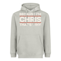 Moon Dust because i'm chris that's why sarcastic birthday gifts for chris funny Heavyweight Hoodie - linhVisuals