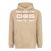 Mushroom because i'm chris that's why sarcastic birthday gifts for chris funny Heavyweight Hoodie - linhVisuals
