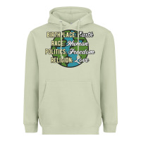 Matcha birthplace earth race human politics freedom religion love equality al Heavyweight Hoodie - linhVisuals
