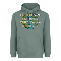 Sage birthplace earth race human politics freedom religion love equality al Heavyweight Hoodie - linhVisuals