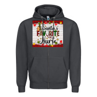 Smoke santa's favorite nurse Zipper Hoodie - AdoDesignShop