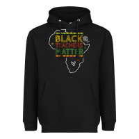 Black black teacher matters african american pride dashiki black history mon Heavyweight Hoodie - linhVisuals