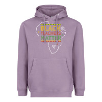Lavender black teacher matters african american pride dashiki black history mon Heavyweight Hoodie - linhVisuals
