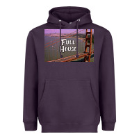 Plum f u l l h o u s e Heavyweight Hoodie - linhVisuals