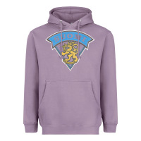Lavender faded style suomi finland lion design Heavyweight Hoodie - linhVisuals
