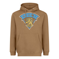 Toasted Coconut faded style suomi finland lion design Heavyweight Hoodie - linhVisuals