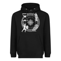 Black the four stoic virtues   stoicism Heavyweight Hoodie - linhVisuals