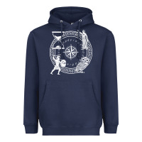 Navy the four stoic virtues   stoicism Heavyweight Hoodie - linhVisuals