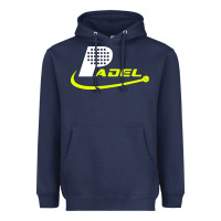 Navy padel Heavyweight Hoodie - linhVisuals