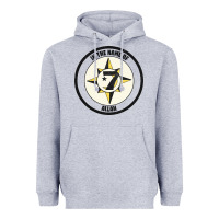 Heather Grey five percent nation of islam vintage look design Heavyweight Hoodie - linhVisuals