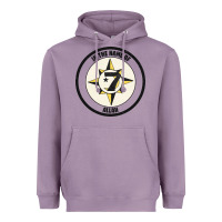 Lavender five percent nation of islam vintage look design Heavyweight Hoodie - linhVisuals