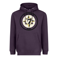 Plum five percent nation of islam vintage look design Heavyweight Hoodie - linhVisuals