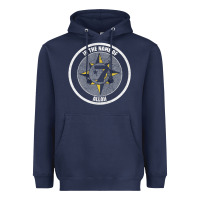 Navy five percent nation of islam vintage look design Heavyweight Hoodie - linhVisuals