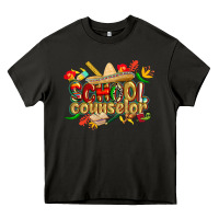 Asphalt cinco de mayo school counselor Heavy Core Tee - CowGirlArtShop
